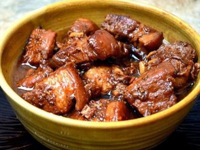 Porc au taro