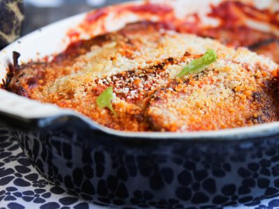 Aubergines à la parmesane