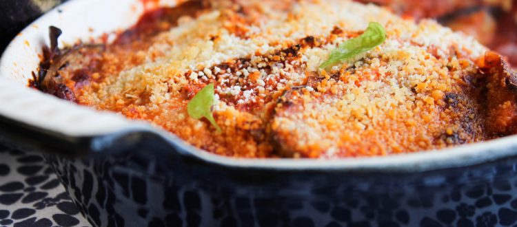 Aubergines à la parmesane