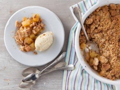 Crumble aux pommes