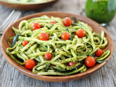 Spaghettis de courgettes, les Zoodles !