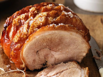 Rôti de porc gingembre confit