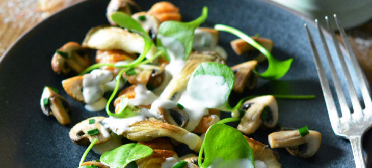 gnocchis aux champignons