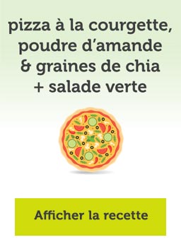 Pizza à la courgette