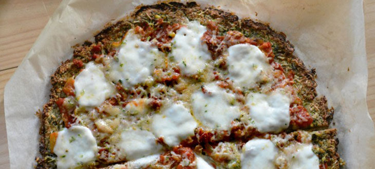 Pizza à la courgette sans gluten
