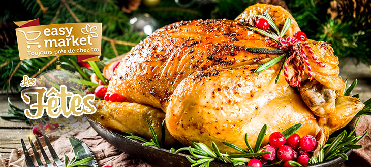 Retrouvez notre sélection de plats Easy Market pour t’offrir un jour de l’an et un Noël plus easy !