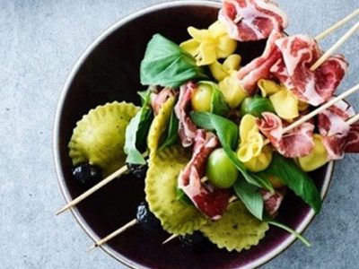 Brochettes à l’italienne