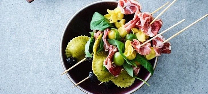 Brochettes à l’italienne