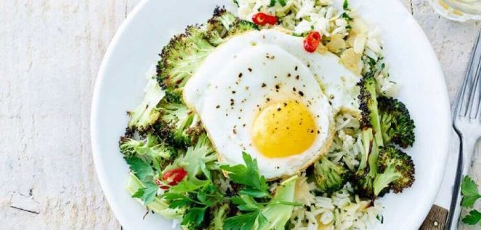 Riz aux brocolis