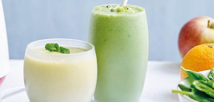 Smoothie détox aux épinards