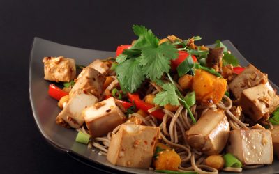 Sauté de nouilles au tofu